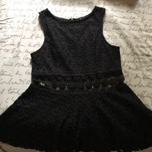 Flower design blouse